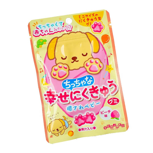 Bonbon Nikukyu Happy Gummy - Pêche