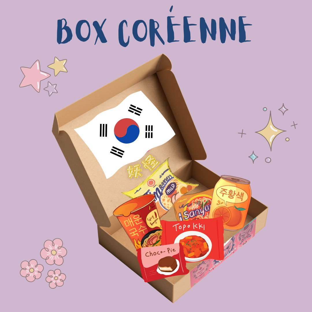 Box nourriture Coréenne 🇰🇷