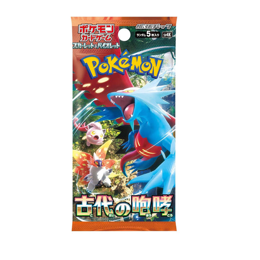 Booster Carte Pokémon Scarlet & Violet Expansion Pack Ancient Roar SV4K