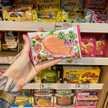 Gaufrette Taiyaki Puku Puku Tai - Fraise