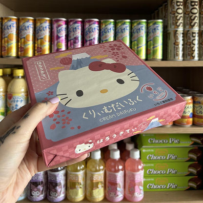 Boîte de gâteaux Hello Kitty à la fraise Daifuku