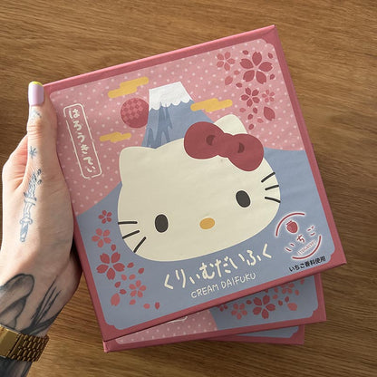 Boîte de gâteaux Hello Kitty à la fraise Daifuku