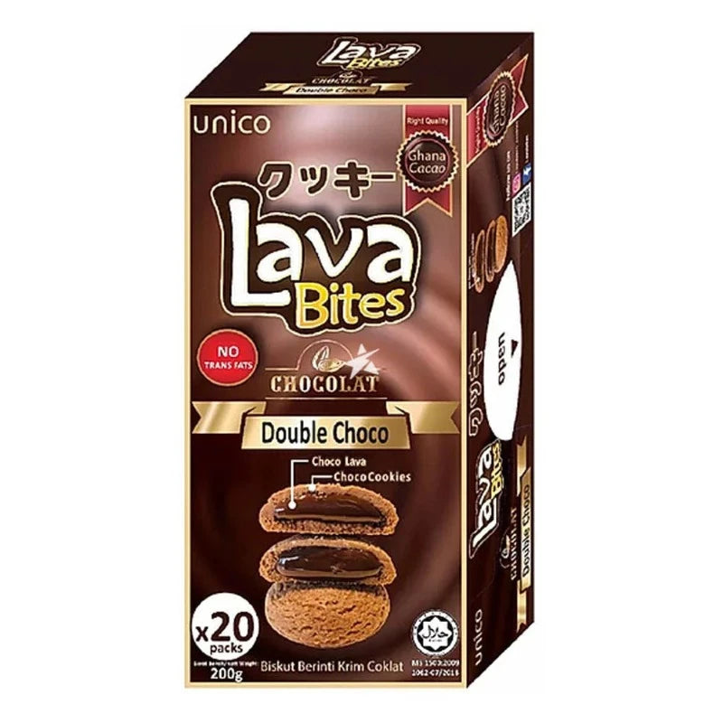 Lava Bites Cookies - Goût Chocolat