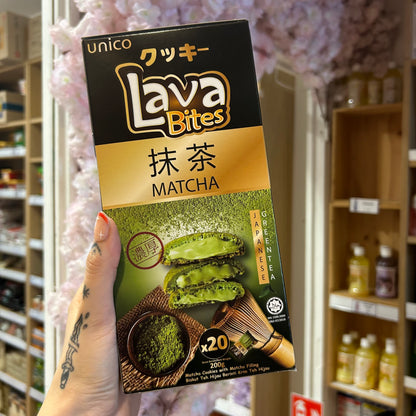 Lava Bites Cookies - Goût Matcha