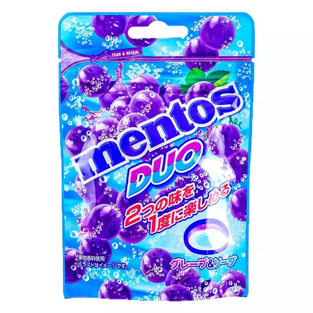 Mentos 2 in 1 - Raisin / Soda