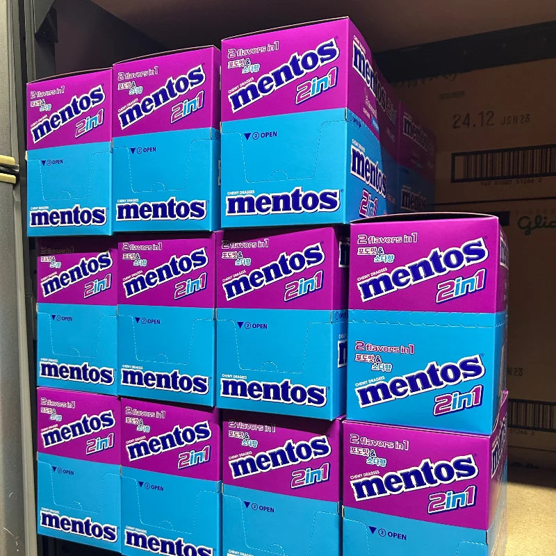 Mentos 2 in 1 - Raisin / Soda