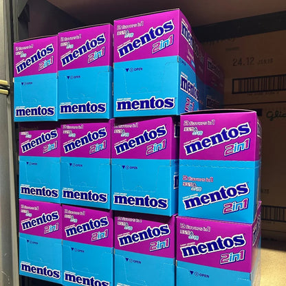 Mentos 2 in 1 - Raisin / Soda