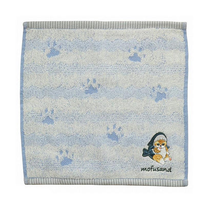 Mini serviette mofusand en coton - Mini shark Nyan