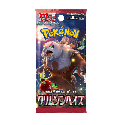 Booster Carte Pokémon Scarlet & Violet Expansion Pack Crimson Haze - SV5a