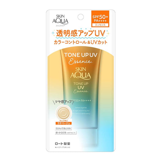 Skin Aqua Tonifiant UV Essence Latte Beige - SPF50+ PA++++ - 80g