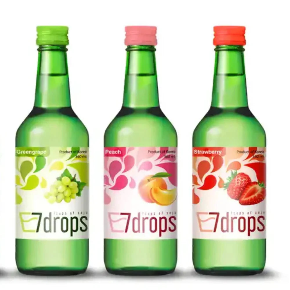 Soju 7 drops - Goût Melon 360ml