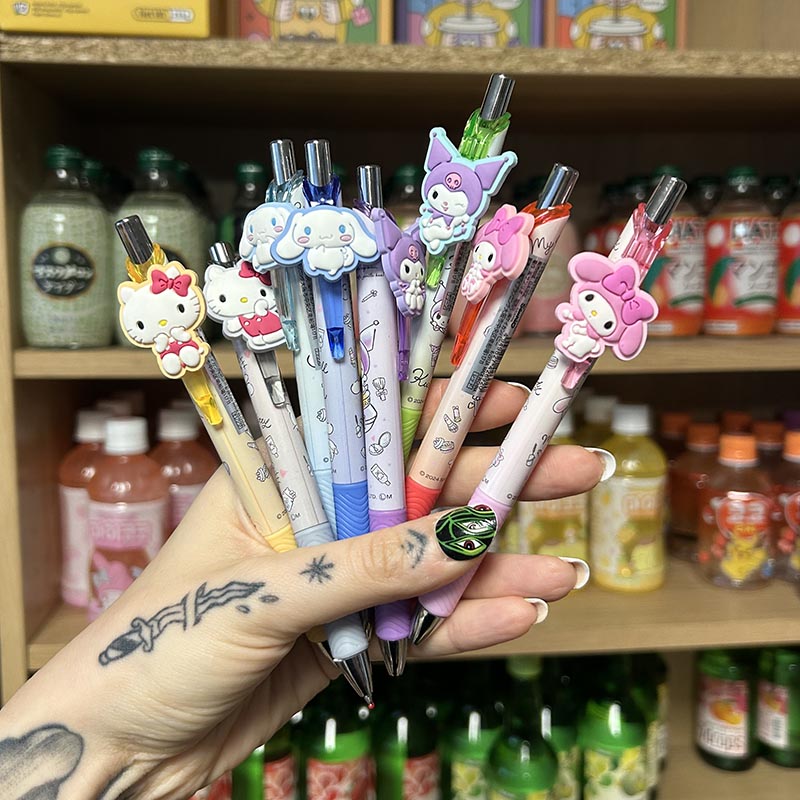 Stylo gel Sanrio - 8 stylos et couleurs à collectionner