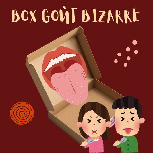 Box dégustation goût bizarre